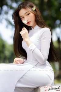 99+ ẢNH ÁO DÀI SEXY, GÁI XINH MẶC ÁO DÀI GỢI CẢM ĐẸP NHẤT